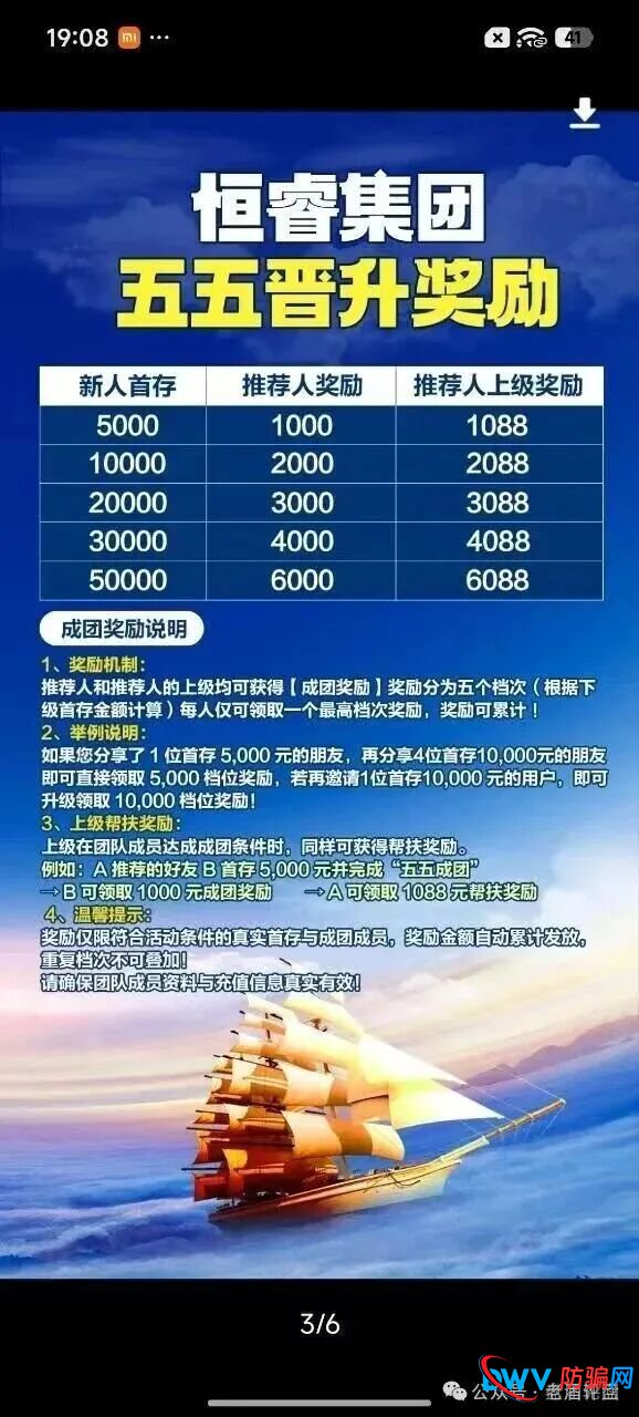 恒睿集团骗局预警：高薪推广实为资金盘收割