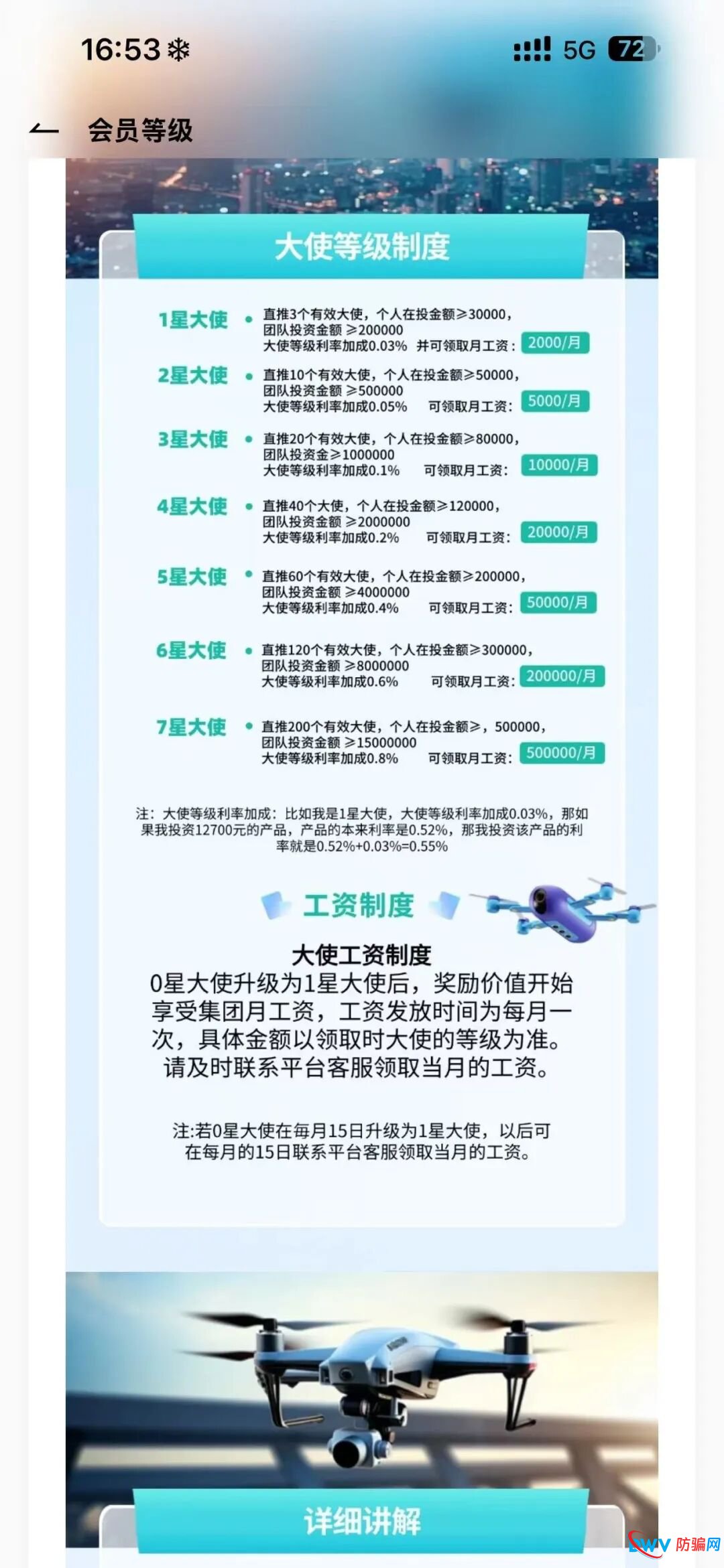 警惕！LAE低空经济 APP：疑似杀猪盘+资金盘，这些特征要认清