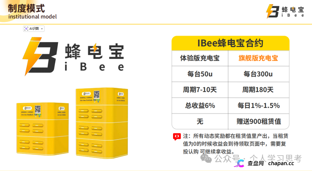IBEE蜂电宝，披着共享充电宝外衣的资金盘(3)