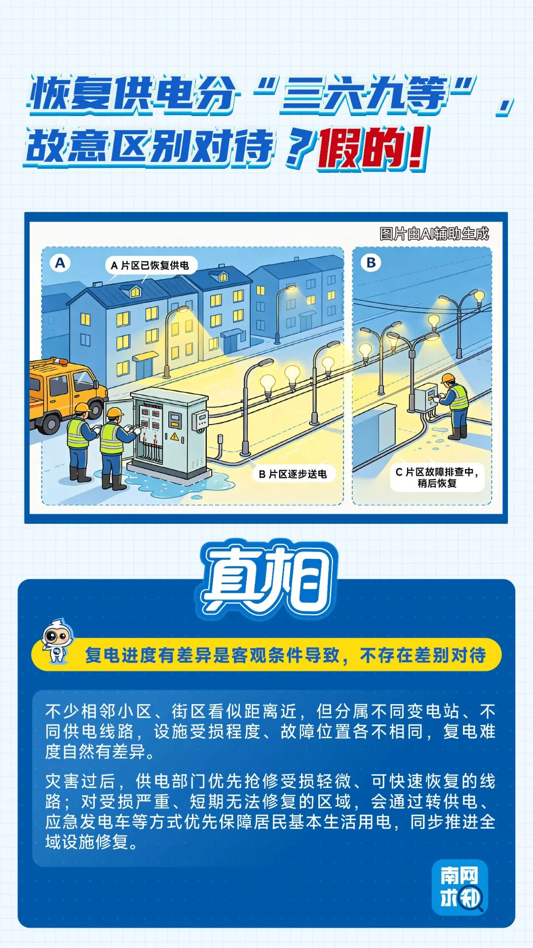 台风天电力谣言,这7条一个都别信(3) 台风天电力谣言,这7条一个都别信(3)