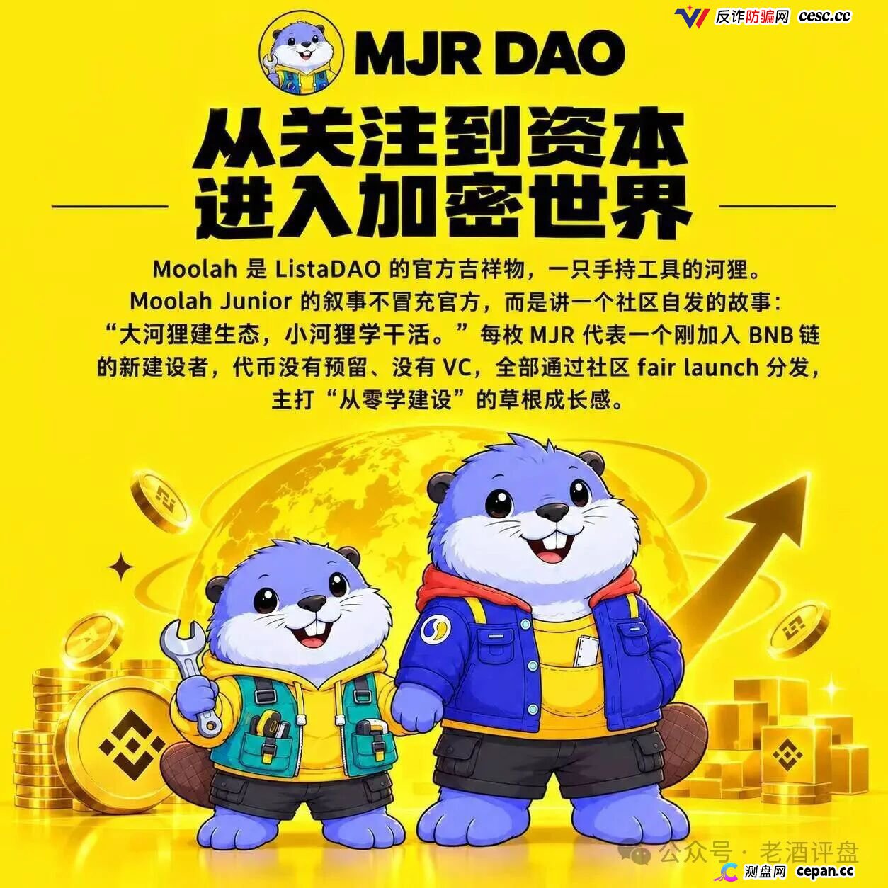 MJR DAO（MJR梅杰瑞/Moolah小跟班）资金流向追踪：你买的U根本没去建生态，全成了